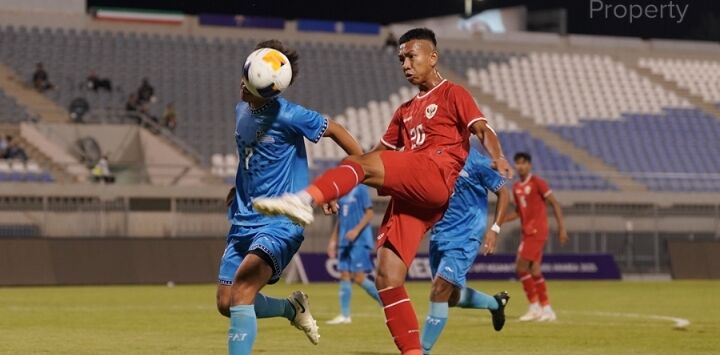 Tim Nasional Indonesia U17 meraih kemenangan telak 10-0 atas Kepulauan Mariana Utara dalam pertandingan kedua Grup G Kualifikasi Piala Asia U17 2025 yang digelar di Stadion Abdullah Alkhalifa Alsabah, Mishref, pada Jumat (25/10/2024). Foto-foto: Dokumentasi PSSI