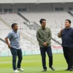 Jelang Lawan Jepang dan Arab Saudi, Ketua Umum PSSI Erick Thohir Sebut Kondisi Rumput SUGBK Terbaik yang Pernah Dirasakan