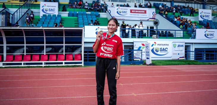 
Rika Aulia Putri, perwakilan dari SMAN 1 Tambun Utara.