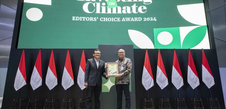 bank bjb Raih Dua Penghargaan di Ajang Investing on Climate Awards 2024.