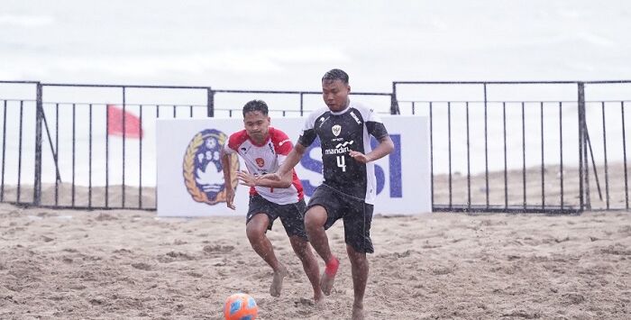 Timnas Sepak bola Pantai Indonesia akan menggelar pemusatan latihan (TC) di Tanjung Benoa, Bali, pada 4 hingga 17 Maret 2025 sebagai persiapan menuju AFC Beach Soccer 2025. Foto : Dok.PSSI