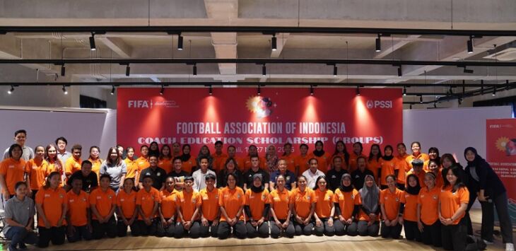 Coach Education Scholarship (Group) – D Licence resmi digelar di Bali United Training Center, hasil kerja sama antara PSSI, FIFA, dan Bali United sebagai tuan rumah. Foto : Dok.PSSI