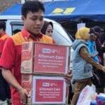 Alfamart Kirim Bantuan Bagi Korban Longsor di Kampung Pasir Kuning Desa Pasirlangu Cisarua KBB
