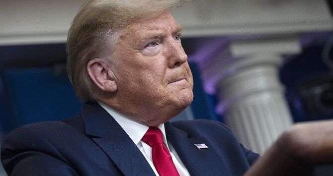 Presiden Amerika Serikat (AS) Donald Trump. Foto : JIM WATSON / AFP