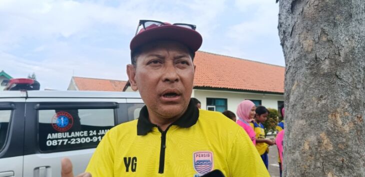 Pelatih Akademi Persib Putri, Yudi Guntara.
