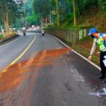 Innalillahi….Gagal Nyalip, Pemotor Tewas di Jalan Nasional Bandung–Cirebon Kawasan Cadas Pangeran