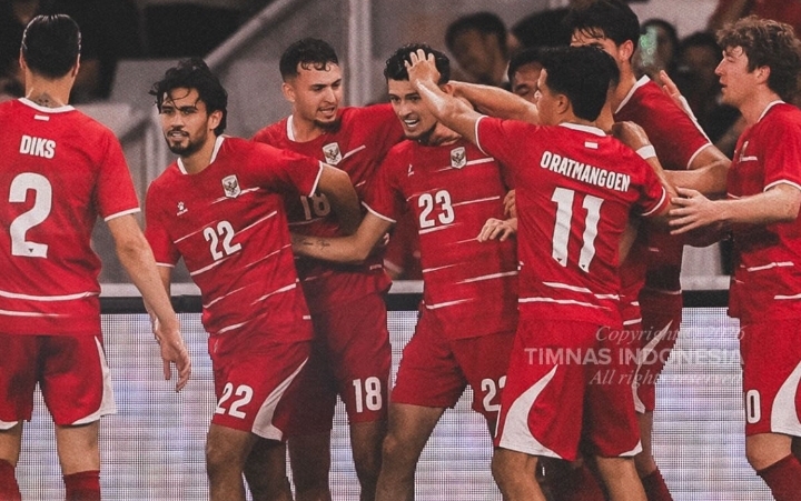 Tangis Mathew Baker Pecah di GBK! Debutan Termuda Skuad Timnas Indonesia Bikin Haru Saat Nyanyikan ‘Tanah Airku'