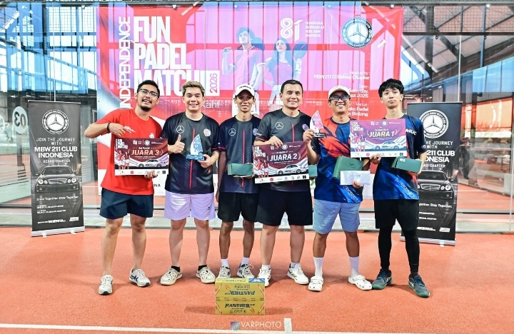 Fun Match Padel 2026 MBW211CI Bekasi Chapter Heboh, Olahraga Jadi Ajang Pererat Silaturahmi Komunitas